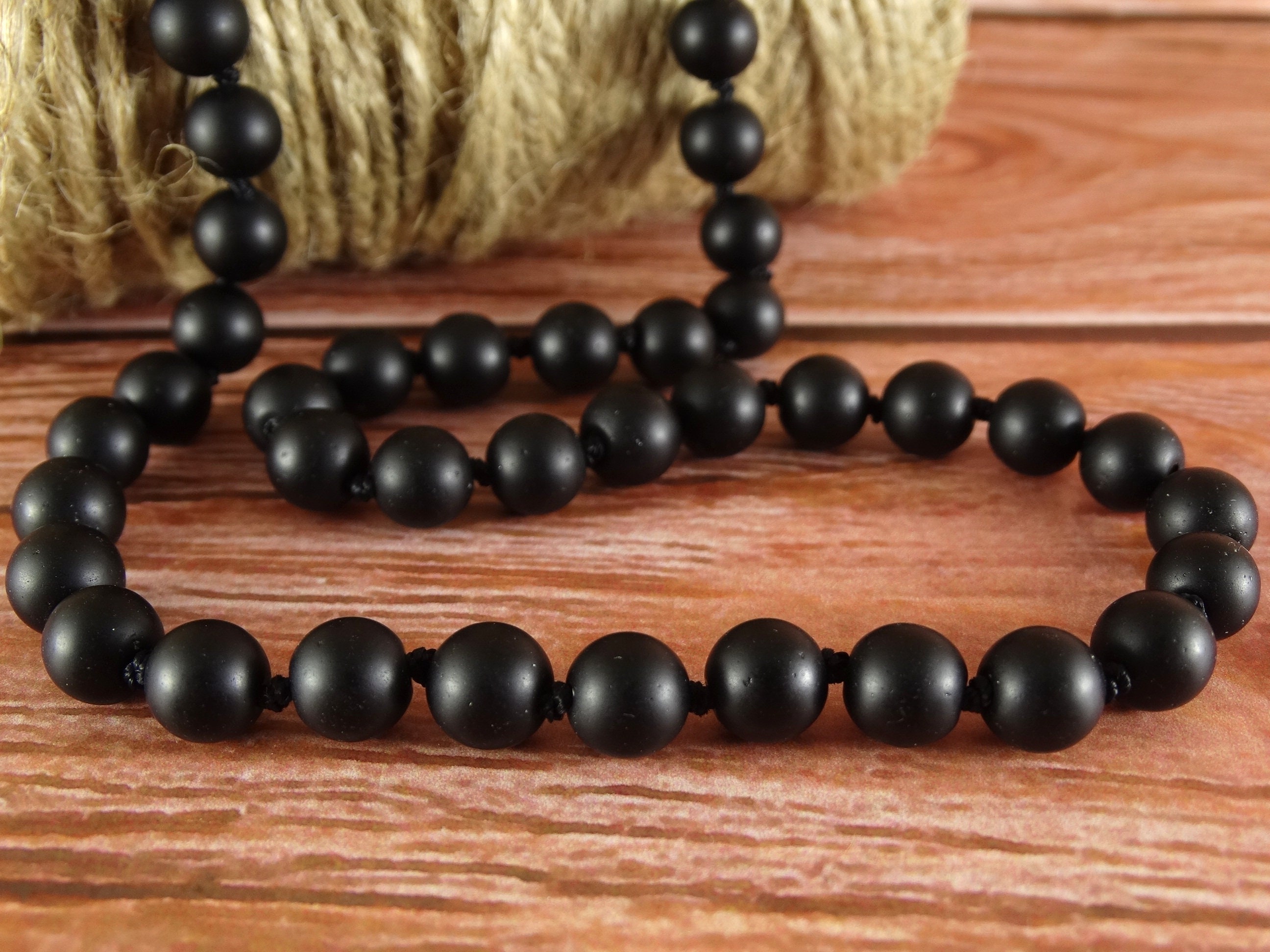Shungite Necklace Mens Necklace Mens 