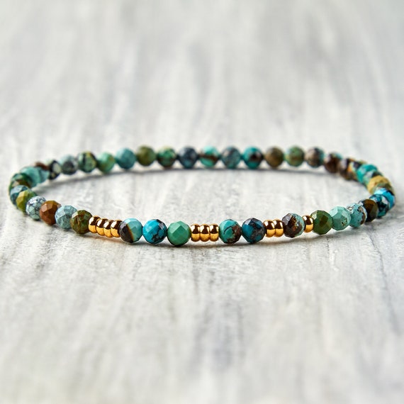 Genuine Turquoise Bracelet For Womens Jewelry December Etsy