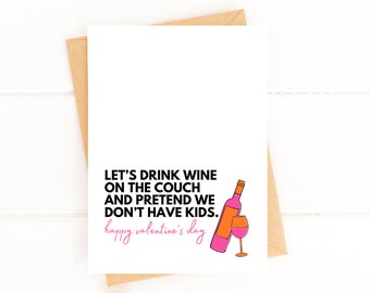 Funny Valentine's Day Card for Parents - Let's Pretend