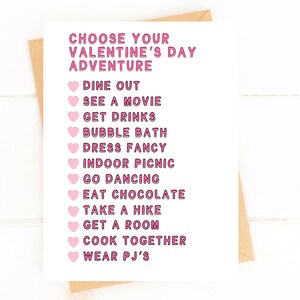 Sweet Valentine&#39;s Day Card Cute Card for Valentines Day