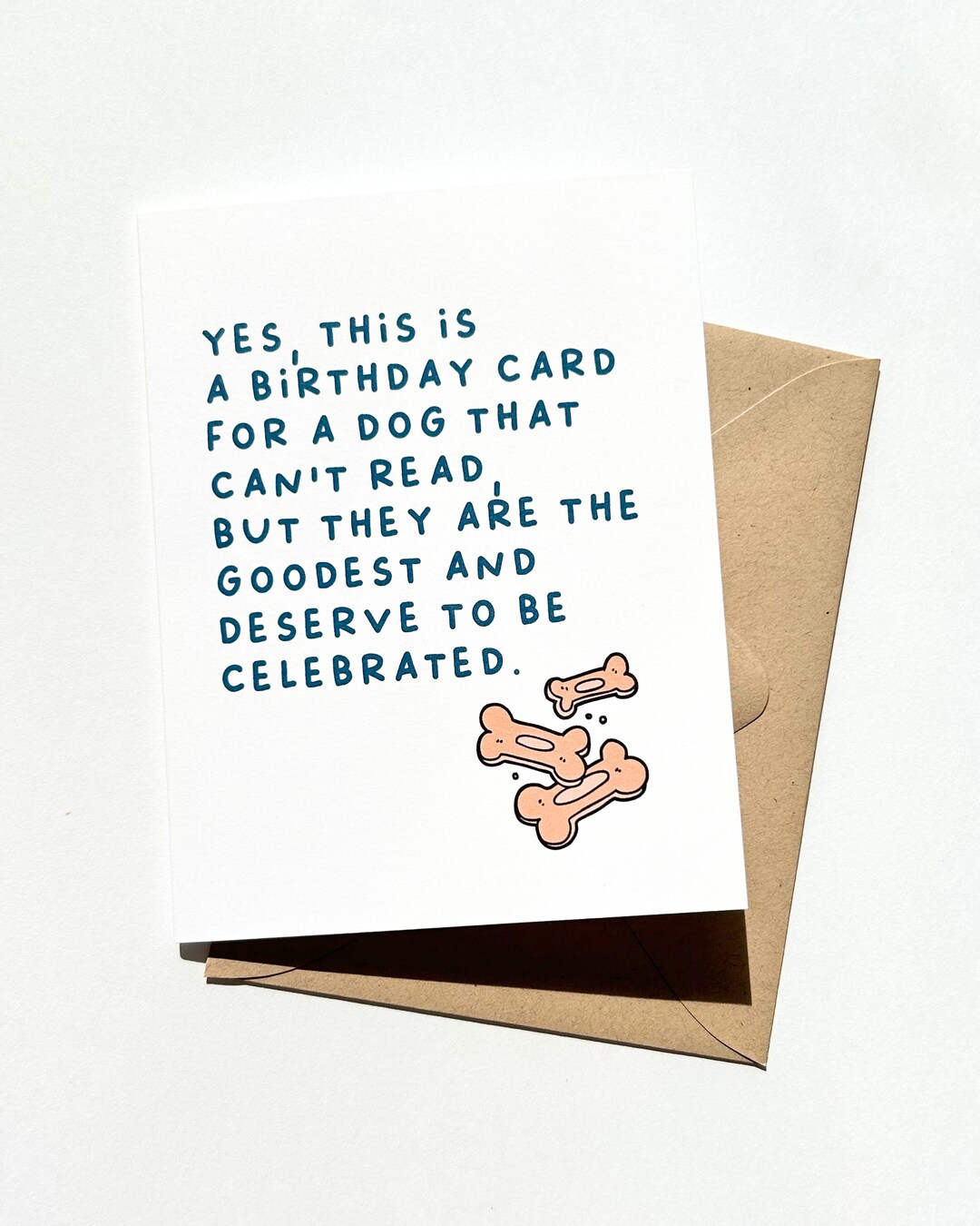 Funny Dog Birthday Card, "goodest" Card for Dog Mom - Etsy