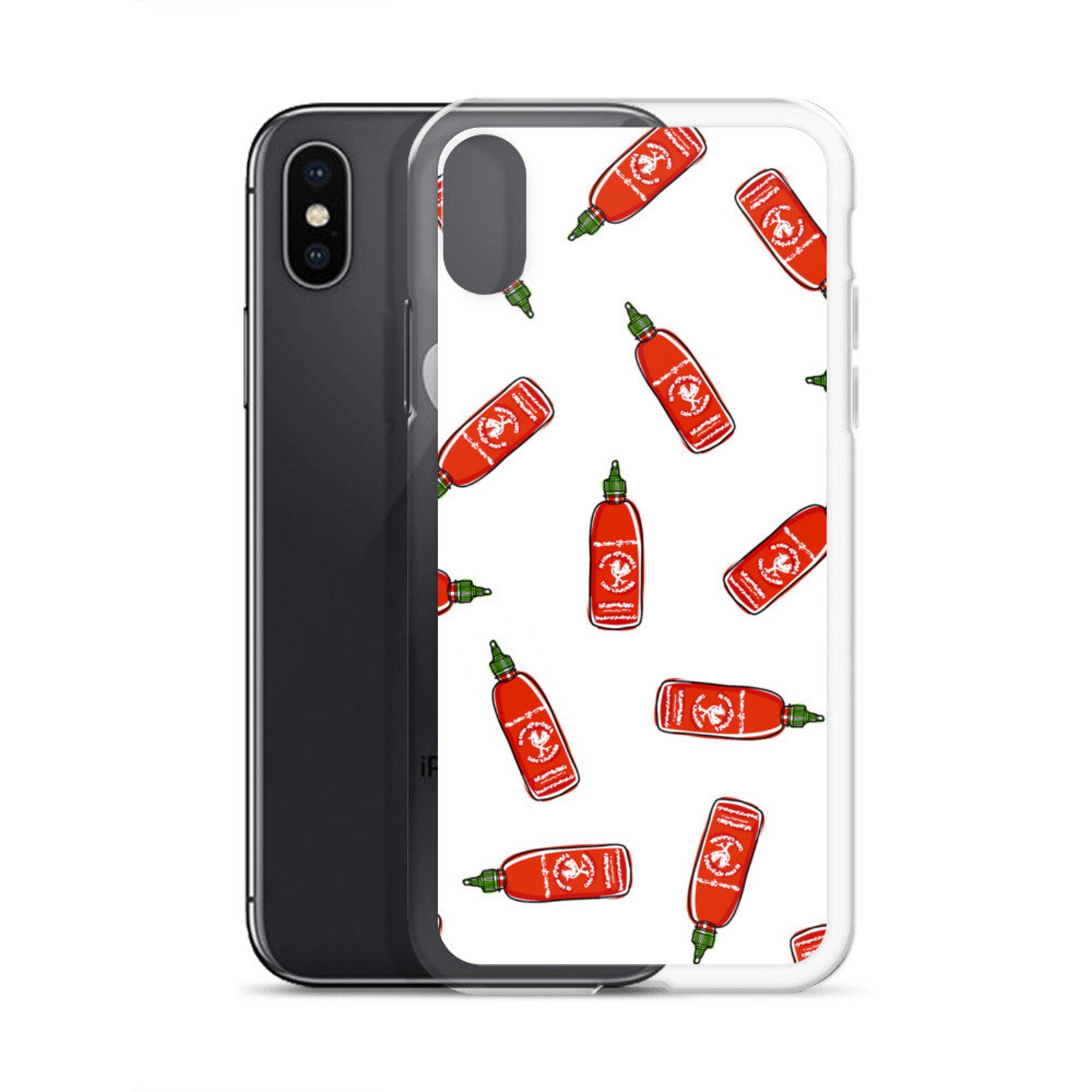 Hot Sauce iPhone Case sriracha Phone Case Hot Sauce Lover Case Etsy