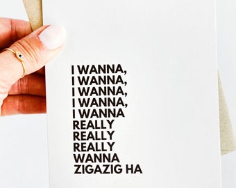 Spice Girls Valentines Card - Anniversary Greeting Card