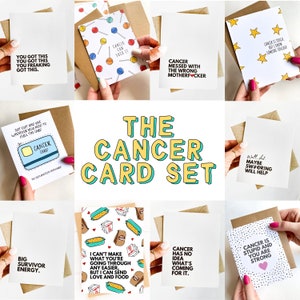 Juego de tarjetas de apoyo para el diagnóstico del cáncer 10 tarjetas seleccionadas para el diagnóstico, tratamiento y apoyo del cáncer