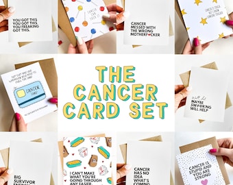 Cancer Support Card Set, Encouragement Cards, 10-Card Set
