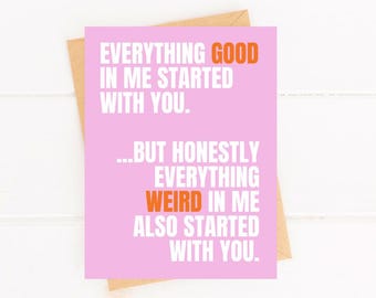 Funny Mother’s Day Card | Modern Humor Card for Mom