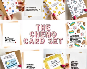 Chemo Support Card Set 10 Curated Cards for Cancer Diagnosis Chemo Treatment and Support