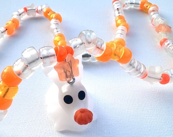 Kandi/ Rave Necklace/Glow in the Dark Jewelry