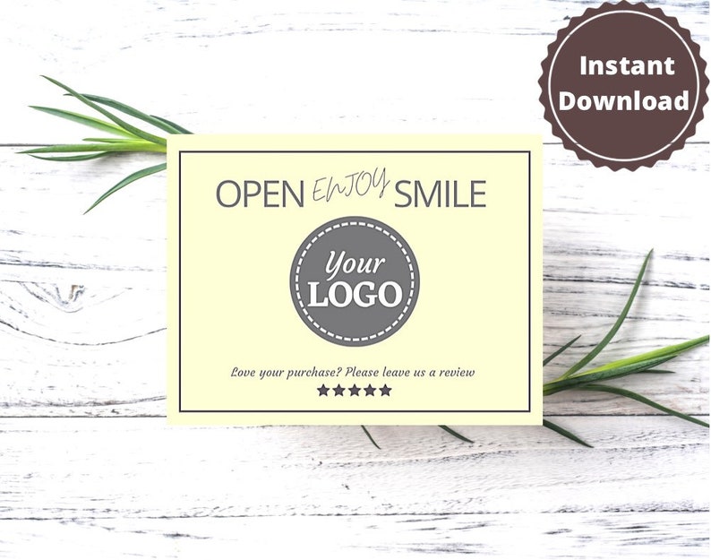 Printable Thank You Business Cards Editable Business Card Template Printable Thank You Business Cards Editable Business Card Template
