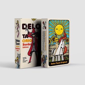 Delos Tarot Deck • Original Borderless Edition • Product of