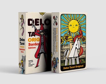Delos Tarot Deck • Original Borderless Edition • Product of