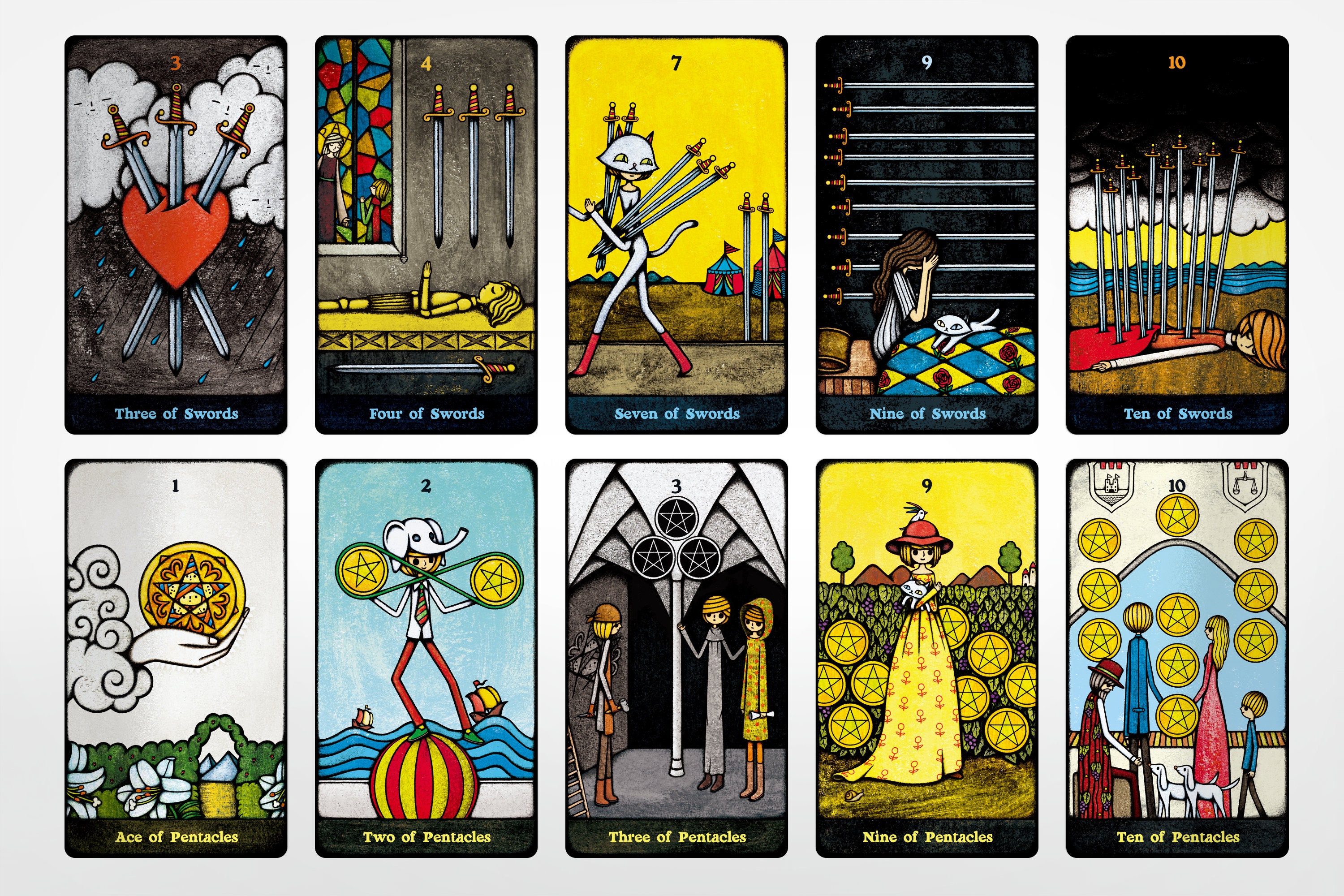 Delos Tarot Deck Original Borderless Edition Product of Korea - Etsy Delos Tarot Deck Original Borderless Edition Product of Korea - Etsy