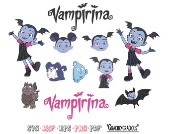 Download Vampirina svg | Etsy