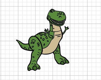 Toy Story T Rex Etsy