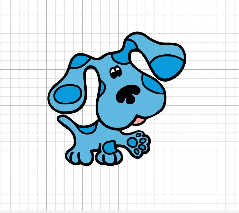 Download Blue's Clues 3 images included SVG File Grouped and | Etsy