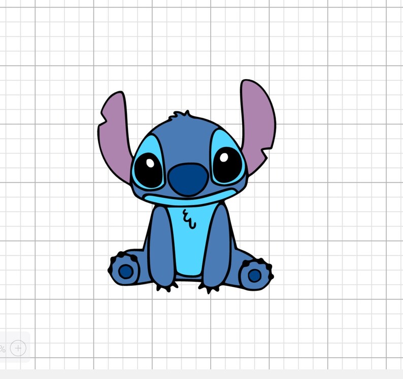 Download Stitch Lilo and Stitch SVG File Grouped and Layered | Etsy
