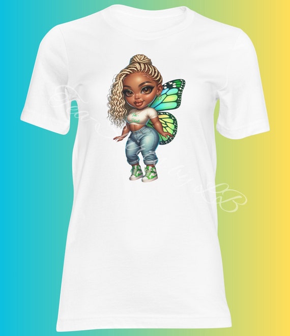Lady Butterfli Tea-Shirt Lime