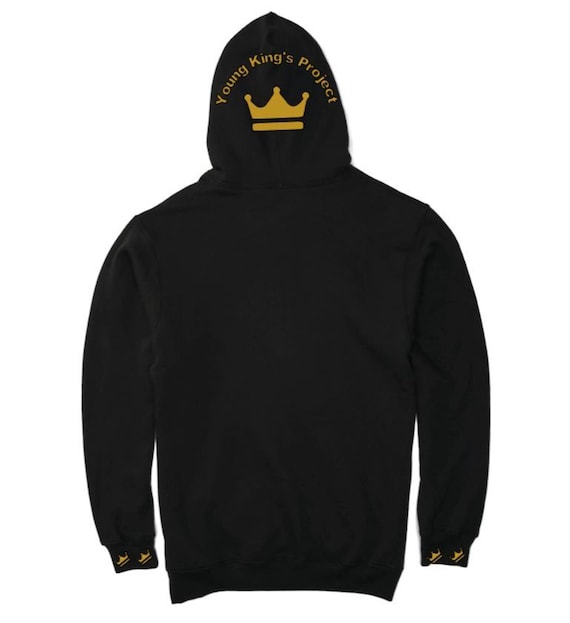Young King's Project Sweatshirt Crown on Hood