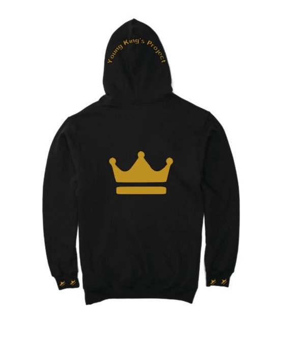Young King's Project Sweatshirt Crown on Back
