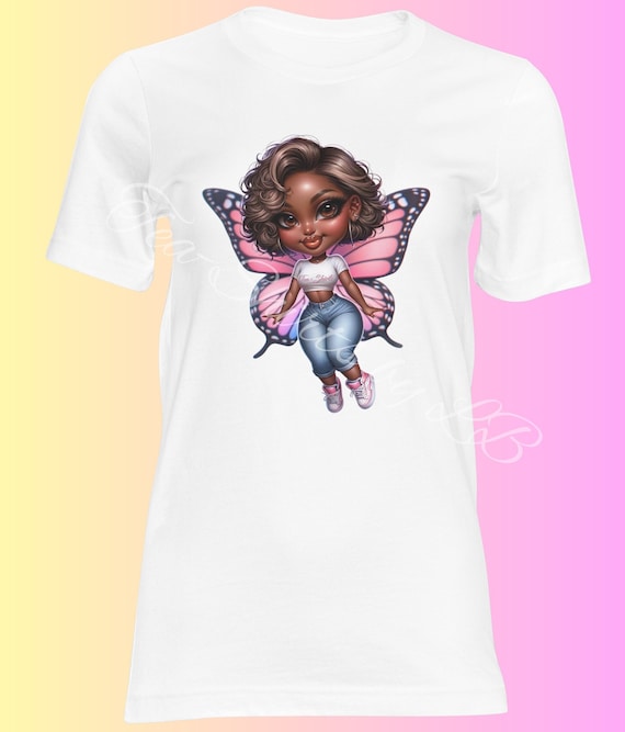 Lady Butterfli Tea-Shirt Pink
