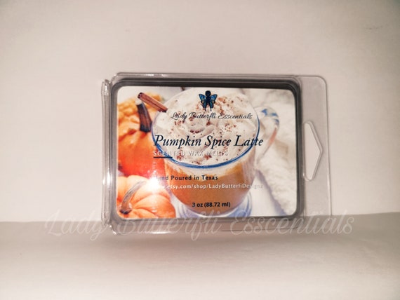 Pumpkin Spice Latte Wax Melts; Limited Edition; Fall ScentsBirthday Gift; Anniversary Gift; Christmas Gift; For Her; For Him; Home Decor