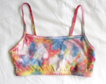 tie dye bralette