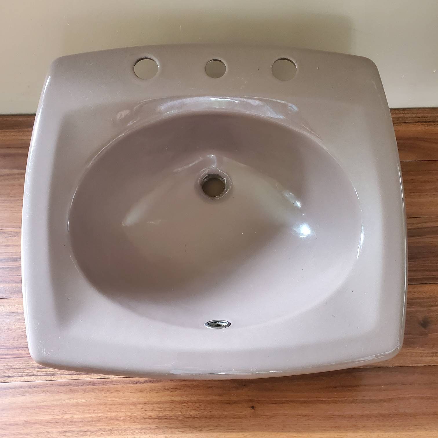 Vintage Bathroom sink & toilet Kohler Rare plum rose color Etsy