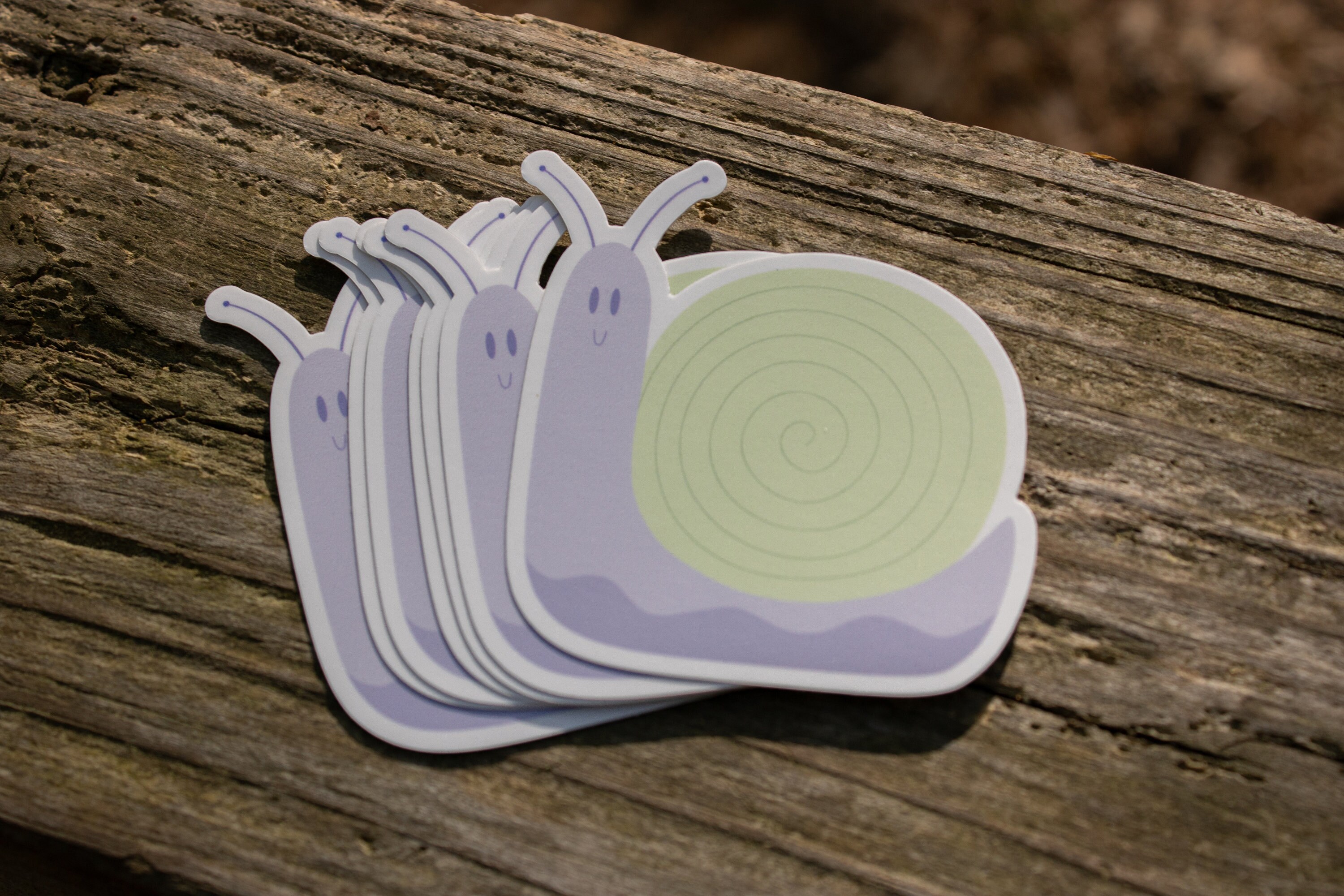 Cute Snail Sticker | Laptop, Water Bottle Sticker - Etsy