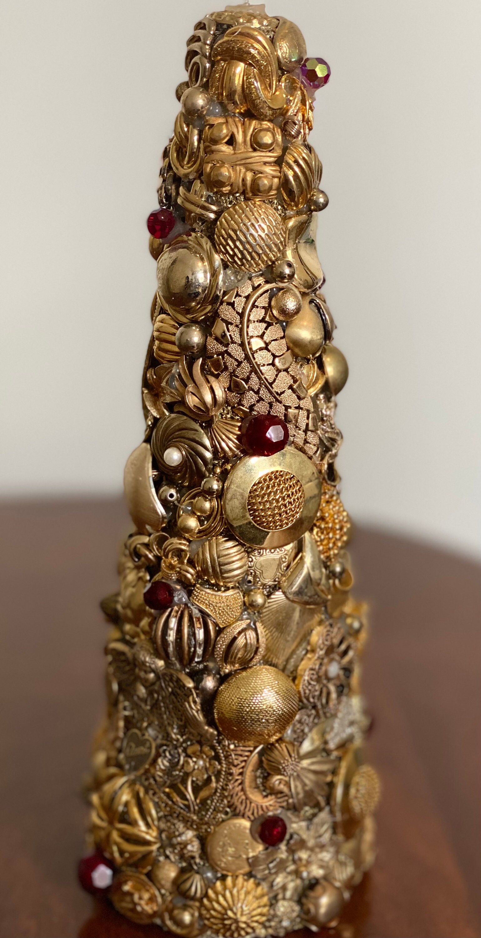 Vintage Jeweled Christmas Tree Etsy