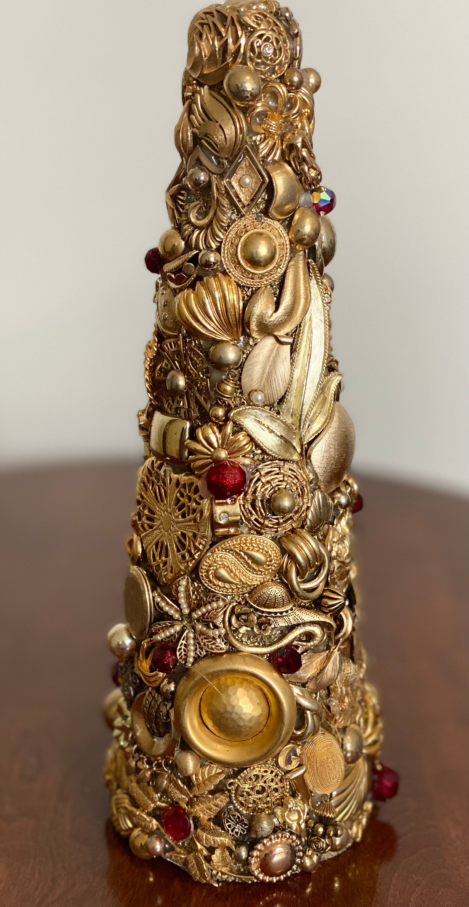 Vintage Jeweled Christmas Tree Etsy