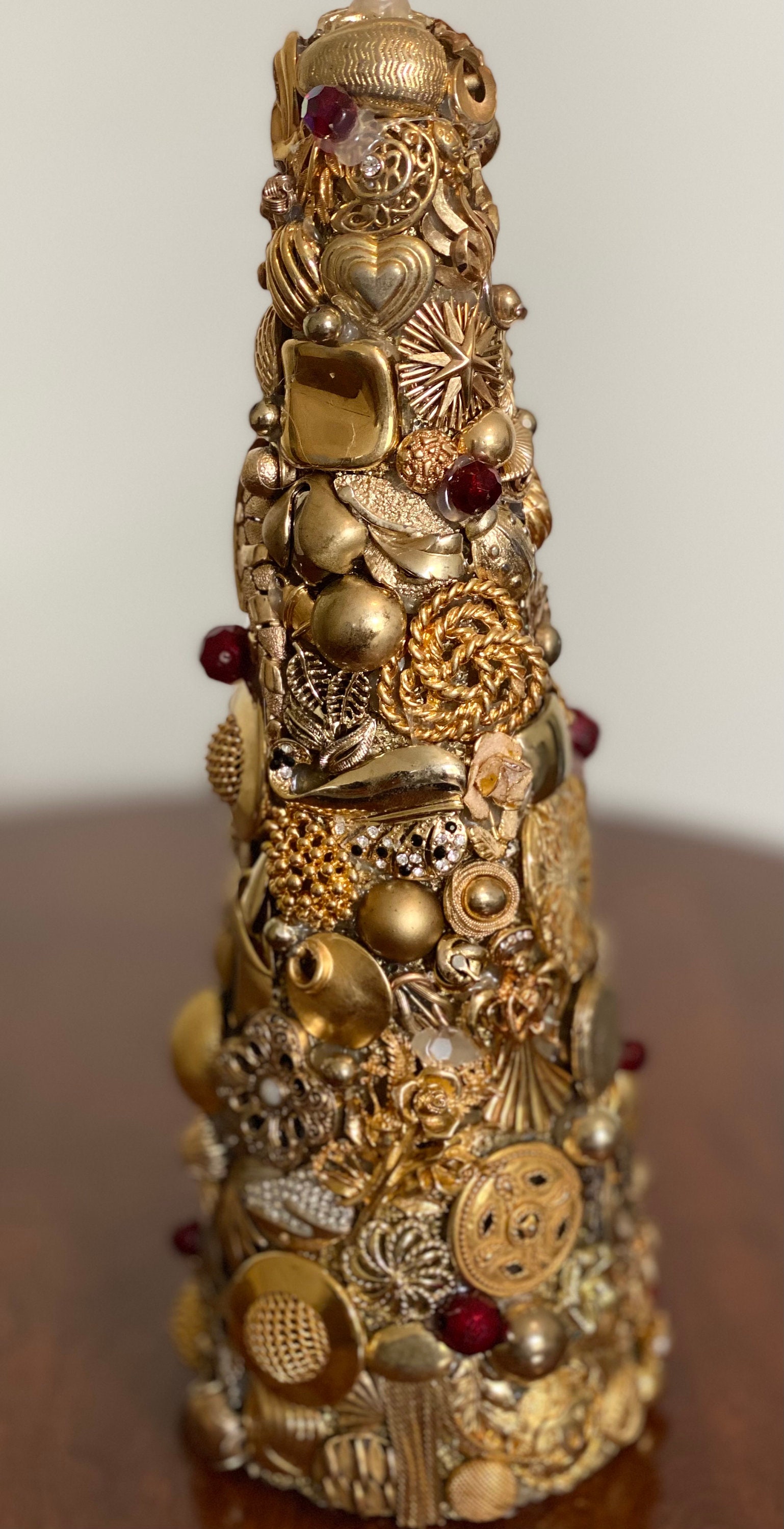 Vintage Jeweled Christmas Tree Etsy