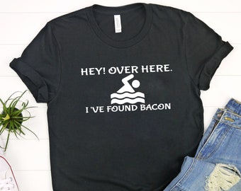 Bacon Lover Shirt, Bacon Shirt, Bacon Tee Bacon Gifts, Food Lover Foodie Gifts, Funny Graphic Shirt