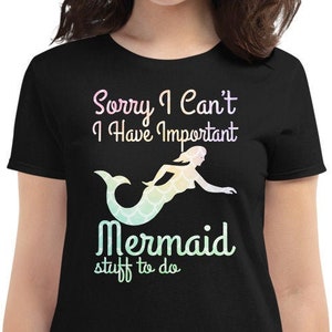 Mermaid Shirt, Mermaid Mom Shirt, Mermaid Lover Gifts