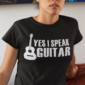 Guitar Shirt, Guitar Player Shirt, Guitarist Shirt,