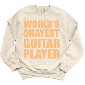 Guitar Sweatshirt, Guitar lovers gift, Funny gifts