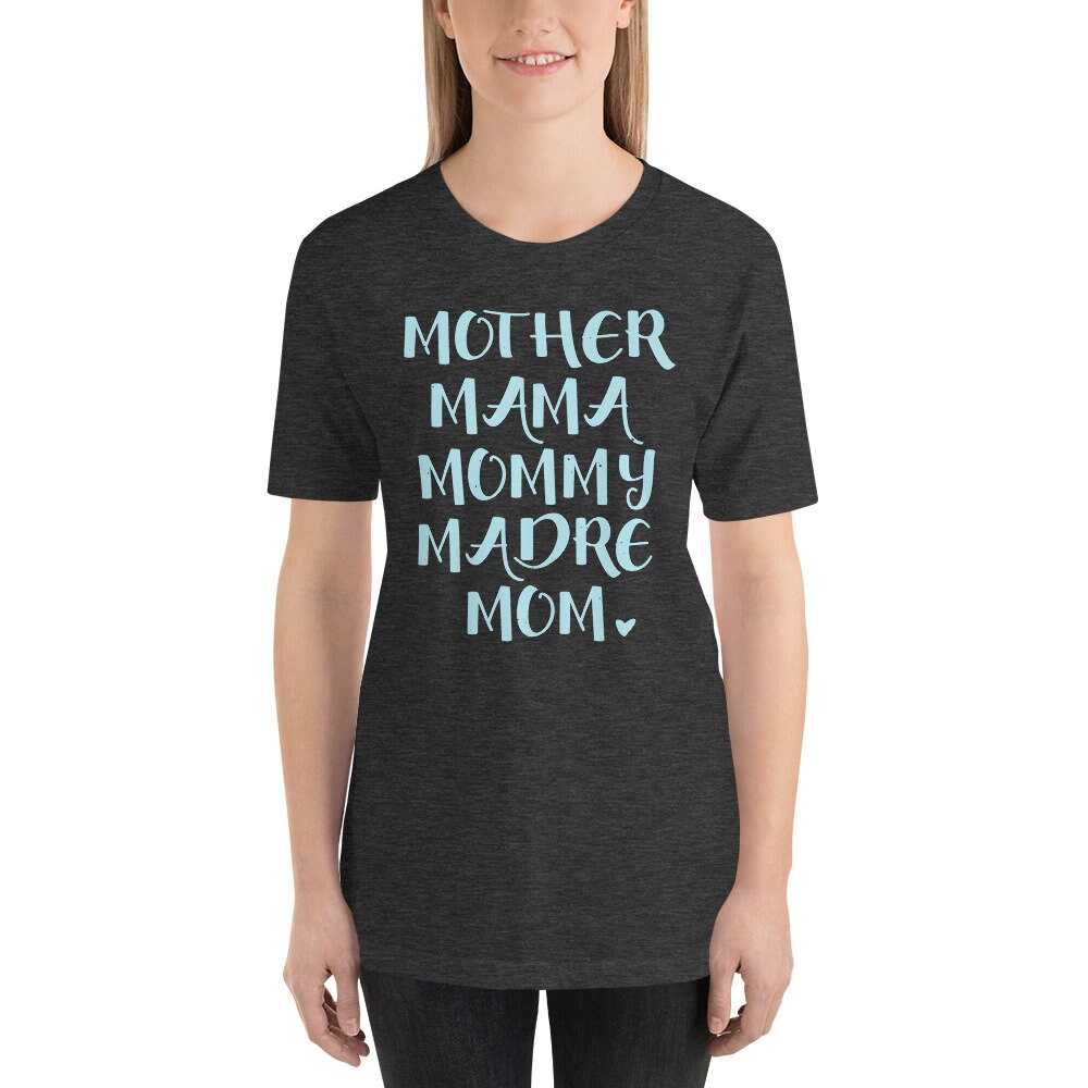 Mother Mama Mommy Madre Mom Mother's Day T-shirt - Etsy