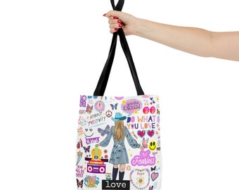 Swiftie-Inspired Affirmations Tote Bag (AOP)