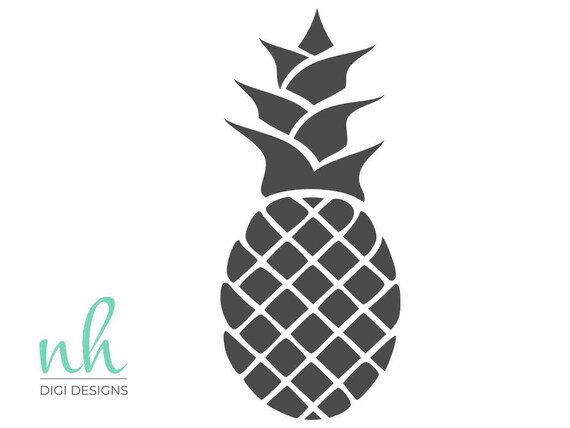 Download Pineapple Svg File For Cricut Design Space Hawaiian Fruit Etsy SVG, PNG, EPS, DXF File