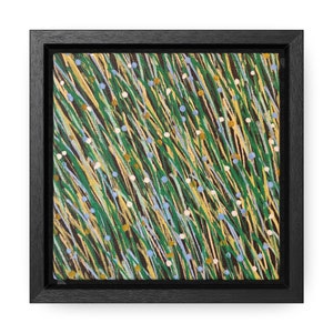 Summer wall art, custom framed square canvas, digital print, painting, wall art, wall decor, seasonal decor, gift for him, gift for her
