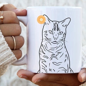 Bengal mom mug cat mom gift for her cat mum gifts pet portrait Bengal cat owner Bengal cat lover gift custom gift for Bengal mom cat gift