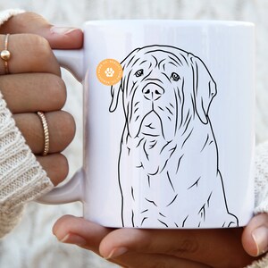 Neapolitan Mastiff gift mug dog mom gift for her dog mum gifts pet portrait dog dad Neapolitan Mastiff mom dog owner dog lover gift décor