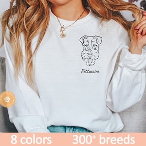 Custom Wire Fox Terrier crewneck sweater personalized dog sweatshirt print Wire Fox Terrier gifts dog gift for dog mom gift dog shirt name