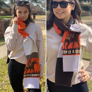 Recycled T-shirt Scarf