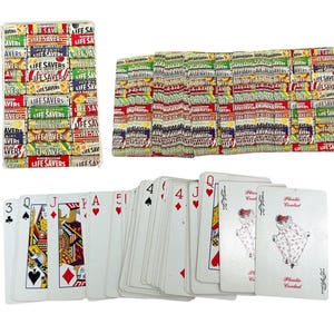 Carte da gioco retrò vintage LIFESAVERS Andy Rolls