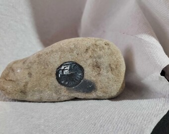Peinture sur pierre : un oeil qui vous portera chance