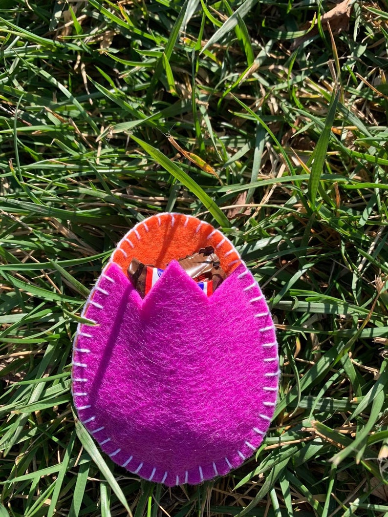 Fillable Reusable Felt Easter Eggs. Pocket Easter Eggs Etsy