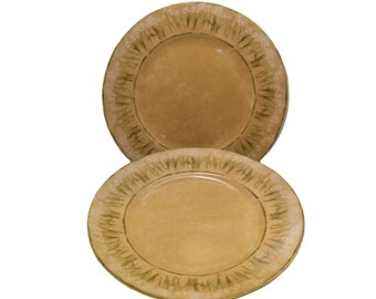 Set of (2) - 222 Fifth Narcissus 10 3/4&quot; Dinner Plates