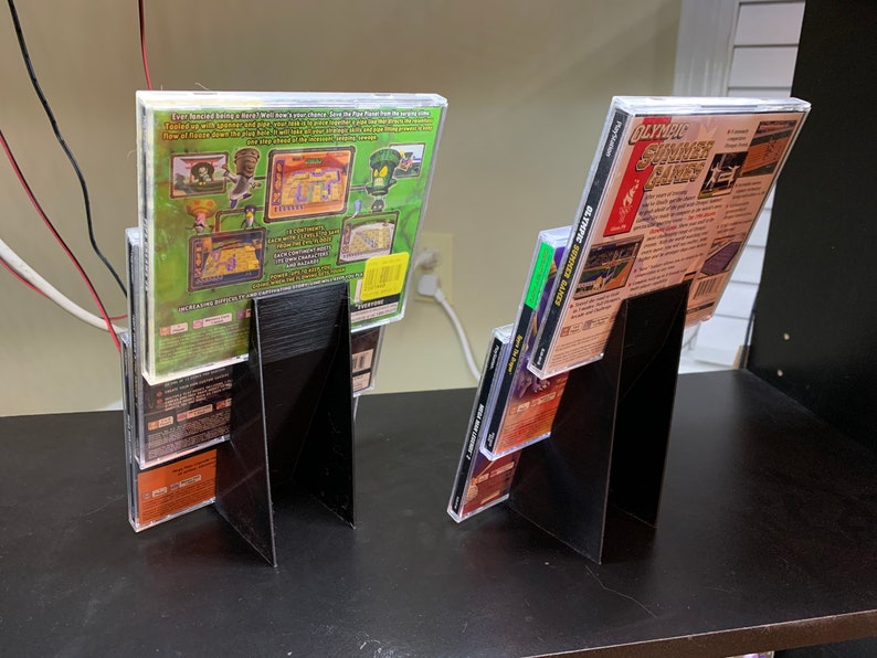 Playstation 1 Game Display Stands Etsy