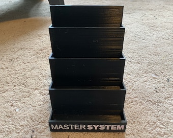 Sega Master System Cartridge Display Stand