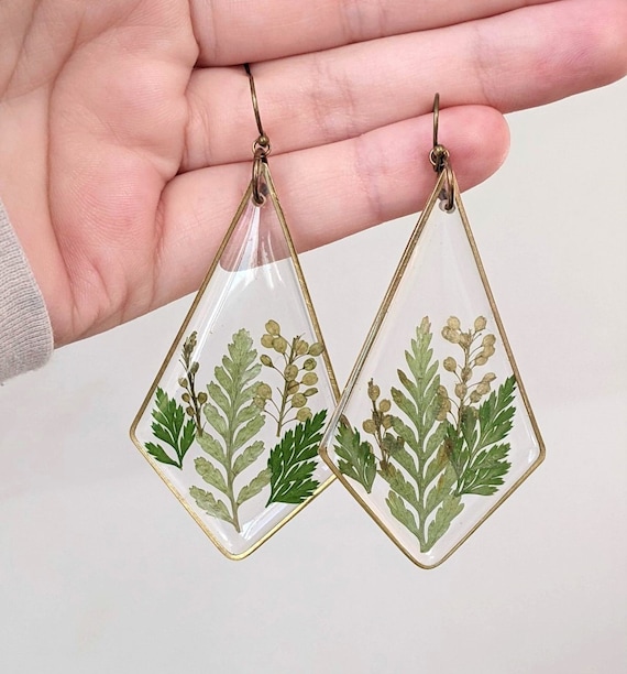 Boucles D'oreilles Pendantes Tendance Feuilles - Pour Femme, Neuf Avec étiquettes